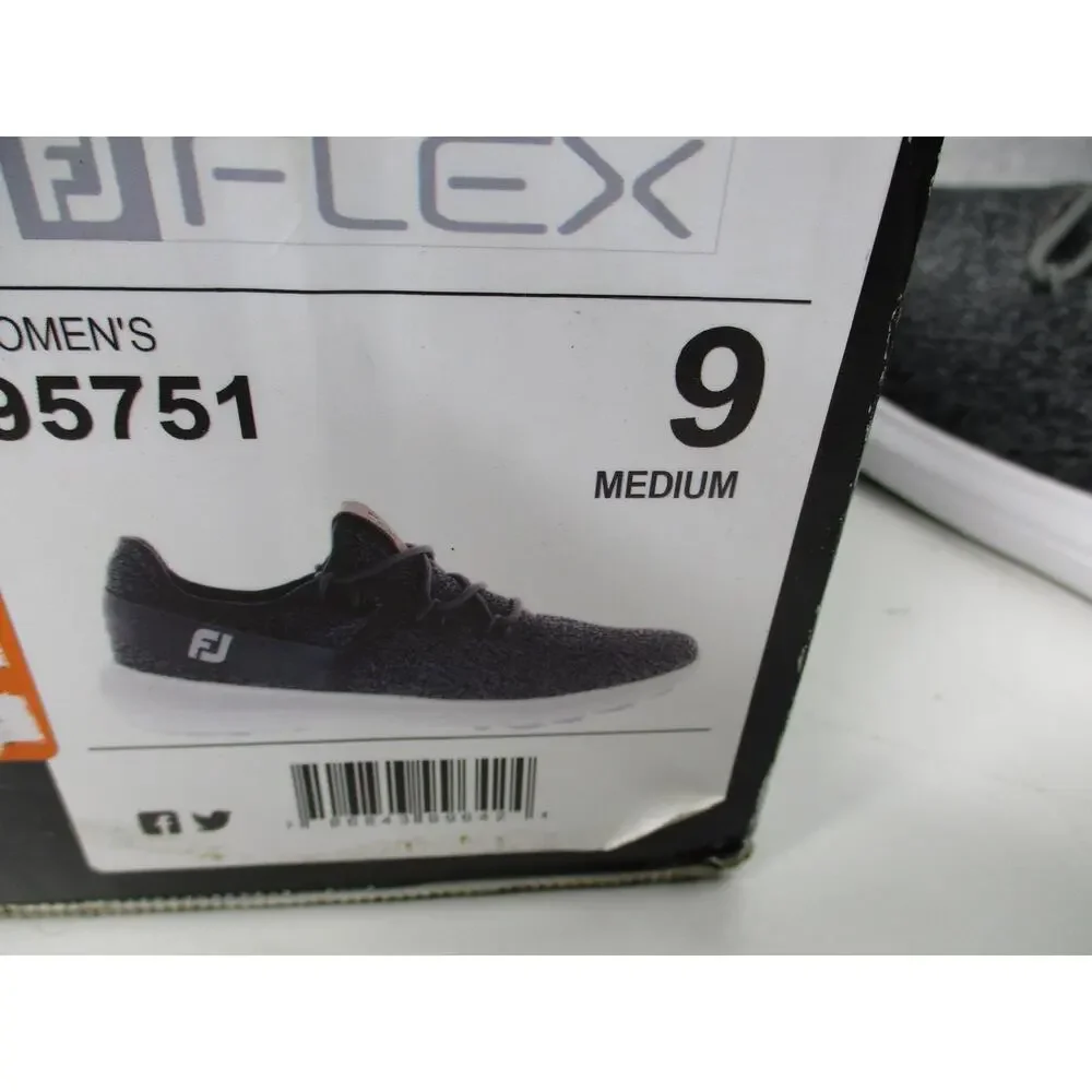 FootJoy FJ Flex Shoes Womens Size 9 Knit Athletic Golf Comfort 95751 Shoes